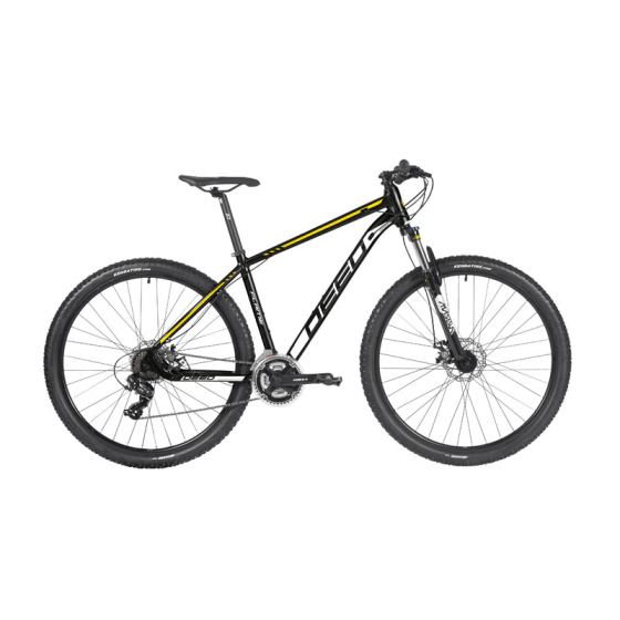 Mountainbike Deed FLAME 295 29 Inch Zwart-Geel Mountainbike Deed FLAME 295 29 Inch Zwart-Geel